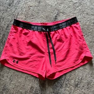 Under Armour Women's Vibrant Pink Athletic Shorts